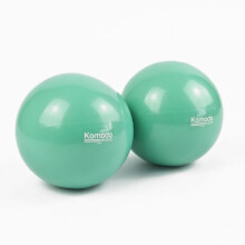 (2 x 0.5kg = 1kg) Green Weighted TONING BALLS 0.5kg-1.5kg Pair Yoga Pilates Rehab Exercise Class Weight