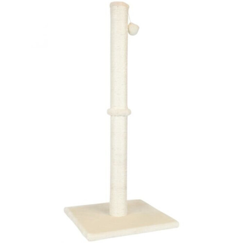 (Beige) Cat Scratch Scratching Post Pet Scratcher Pole Kitten Activity Tower