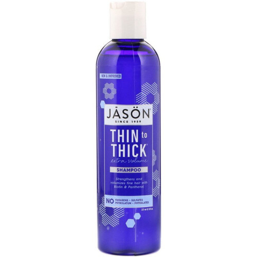 Jason Natural, Thin to Thick, Extra Volume Shampoo, 237ml