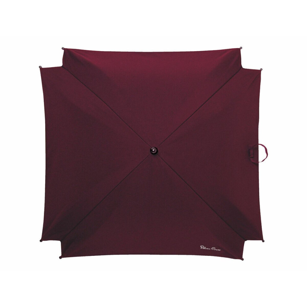 (aubergine) SILVER CROSS PARASOL