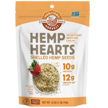 Manitoba Harvest, Corações de Algodão, Sementes de Algodão Descascadas, Sabor Doce e Nutritivo, 16 oz (454 g)