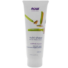 Now Foods, Solutions, Nutri-Shave, Natural Shave Cream, 237ml