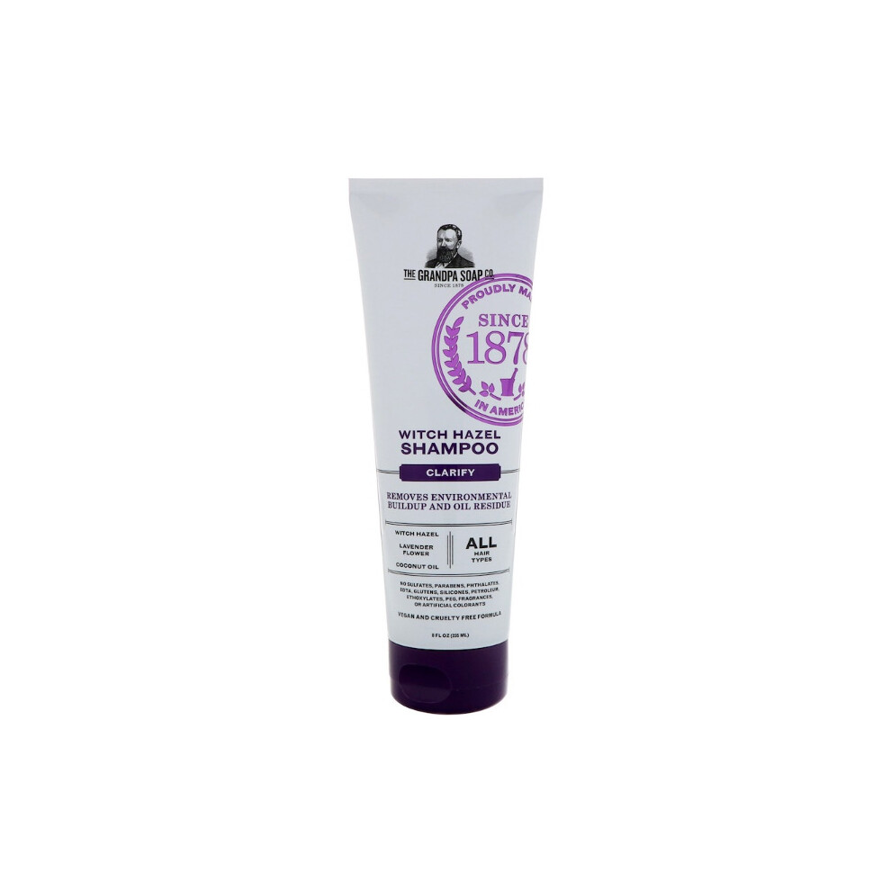 Grandpas Grandpa's, Witch Hazel Shampoo, Clarify, 235Ml