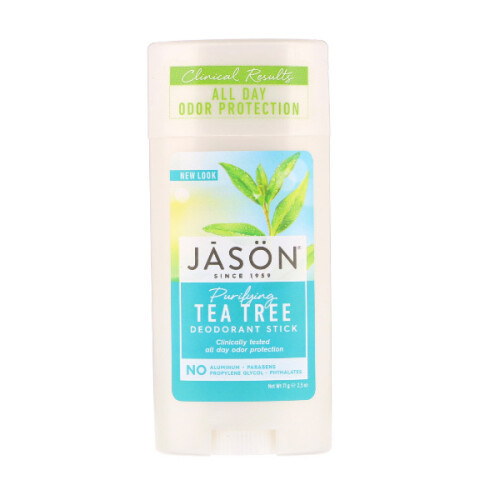 Jason Natural, Deodorant Stick, Purifying Tea Tree, 71g