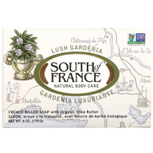 SoF, Dreifach gemahlene Kernseife mit Sheabutter, Üppige Gardenie, 6 oz (170 g)