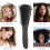 (Black) Anti-Static Detangler Hairbrush 5