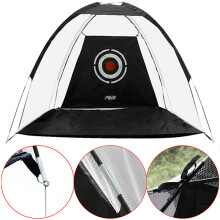 2M Golf Practice Cage Training Cage Driving Hit Net Foldable Oxford Cloth Polyester
