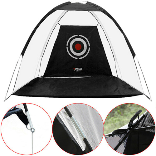 2M Golf Practice Cage Training Cage Driving Hit Net Foldable Oxford Cloth Polyester