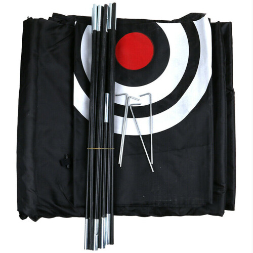 2M Golf Practice Cage Training Cage Driving Hit Net Foldable Oxford Cloth Polyester 1
