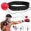 Fight Ball Reflex MMA Boxing Trainer Training Boxer Speed Punch Exercise Head Cap String 1