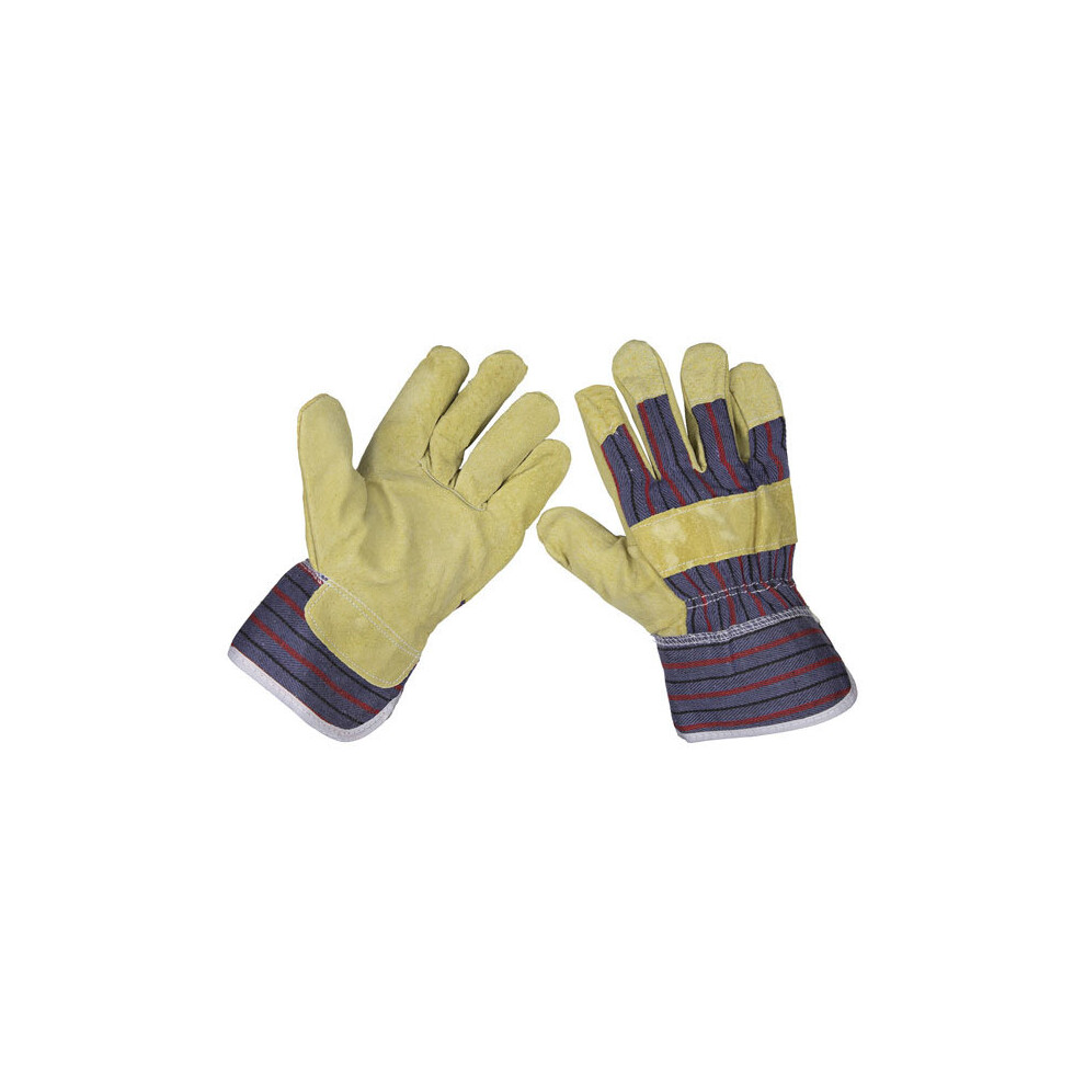 Sealey Ssp12 Rigger's Gloves Pair