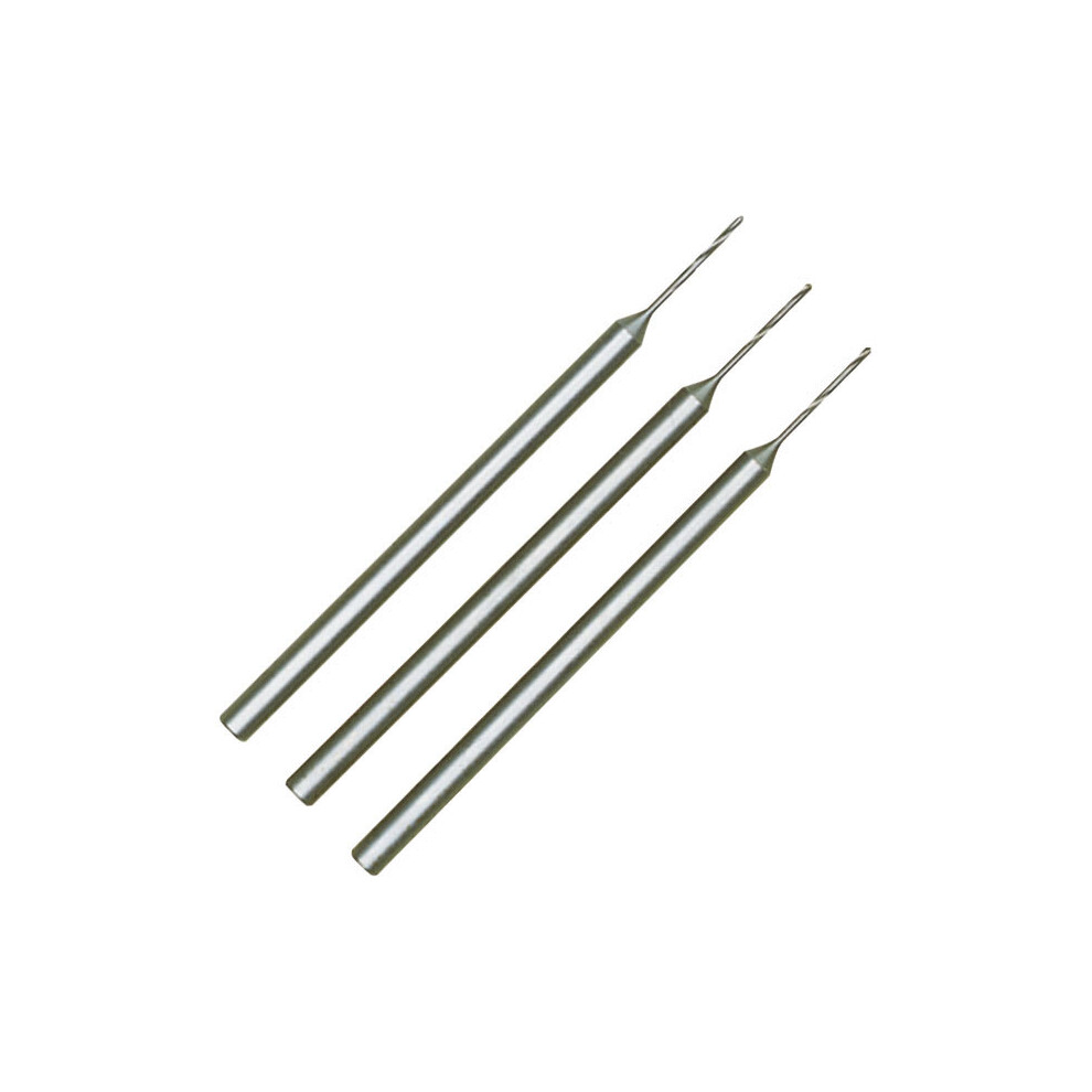 Proxxon Micromot 28 864 Hss Drill Bits 0.5Mm Pack Of 3 4006274288645