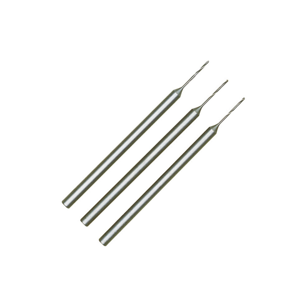 Proxxon Micromot 28 852 Hss Drill Bits 0.8Mm Pack Of 3 4006274288522
