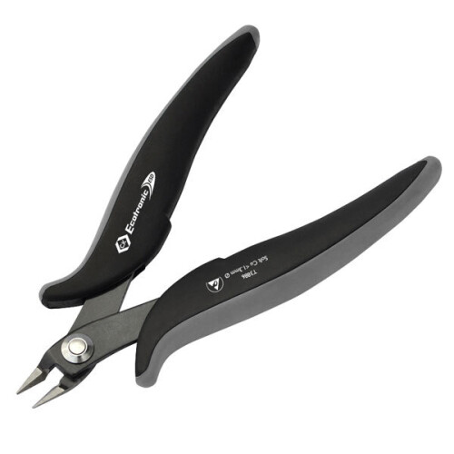 CK Tools CK Tools T3886 Ecotronic ESD Side Cutters (Slim, Relieved)
