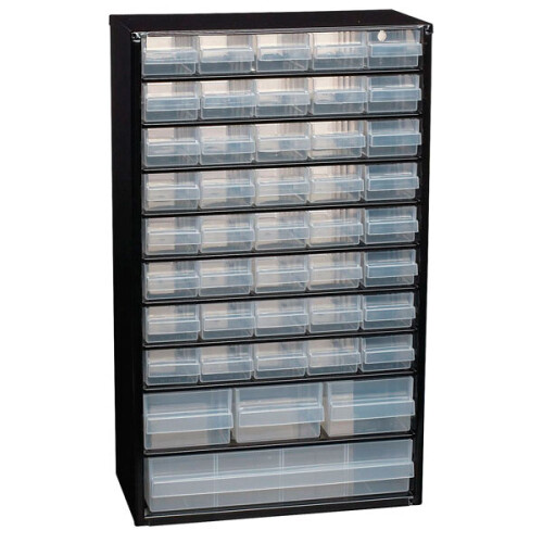 Raaco 123761 C11-44 Stahlschrank mit 44 Schubladen