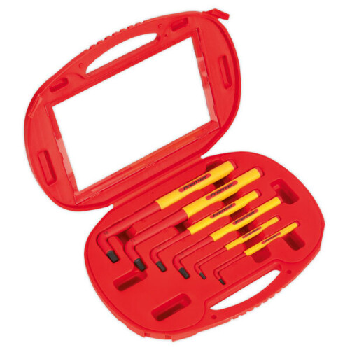 Sealey Sealey AK7177 Hex Key Set 6pc Extra-Long VDE