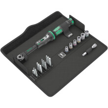 Juego de llave dinamométrica Wera Click-Torque A 6 Set 1 05130110001 con carraca reversible | OTRA LLAVE - LLAVE ESPECIALIZADA
