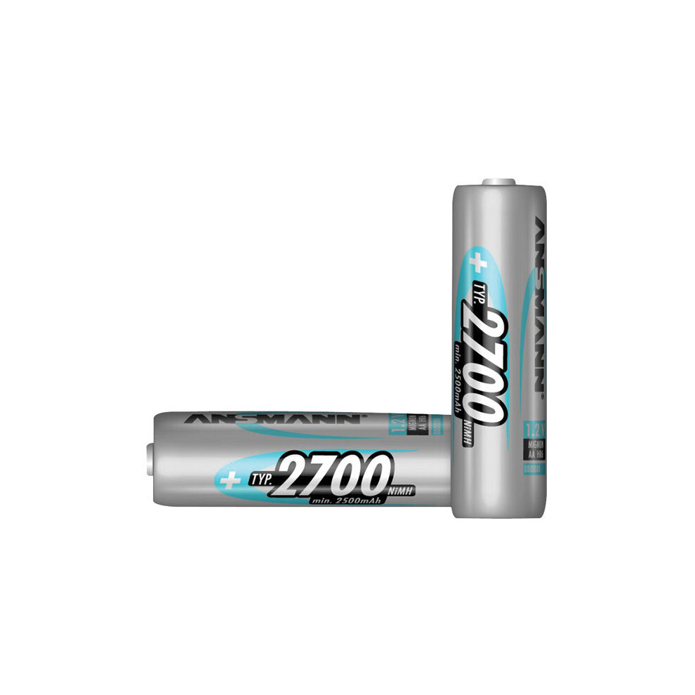 Ansmann 5030842 Aa - Pack Of 4 2700Mah Photo Nimh Aa Batteries 4013674030842