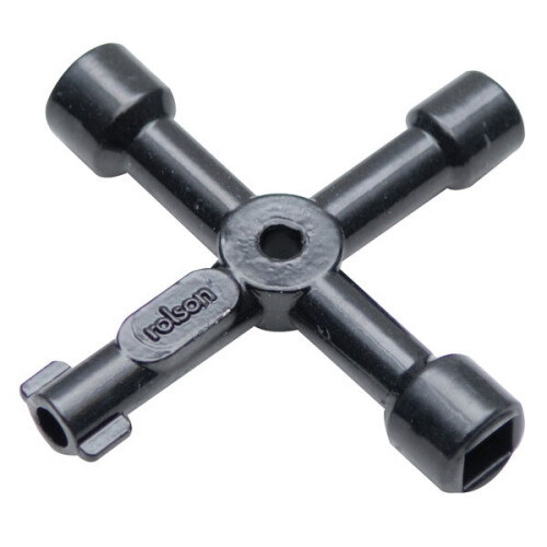 Rolson Rolson 22460 4 Way Service Utility Key