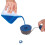 (5pc, Blue) Professional Paint Roller & Decorating Brush Set 3