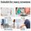 350ML Soap Dispenser Wall Mounted Shampoo Pump Action Kitchen Catering 3