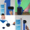 (5pc, Blue) Professional Paint Roller & Decorating Brush Set 6