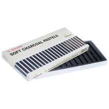 Inscribe IMPSC12 Charcoal Soft Pastels Pack of 12