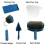 (5pc, Blue) Professional Paint Roller & Decorating Brush Set 2