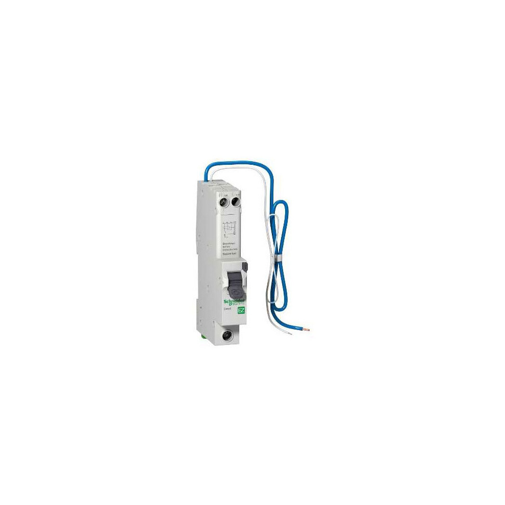 Schneider Electric EZ9D16820 1+N Pole Type AB RCBO 20A