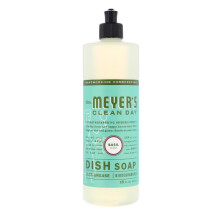Mrs. Meyers Clean Day, Σαπουνιέρα Πιάτων, Βάση Λεμονιού, 16 fl oz (473 ml)