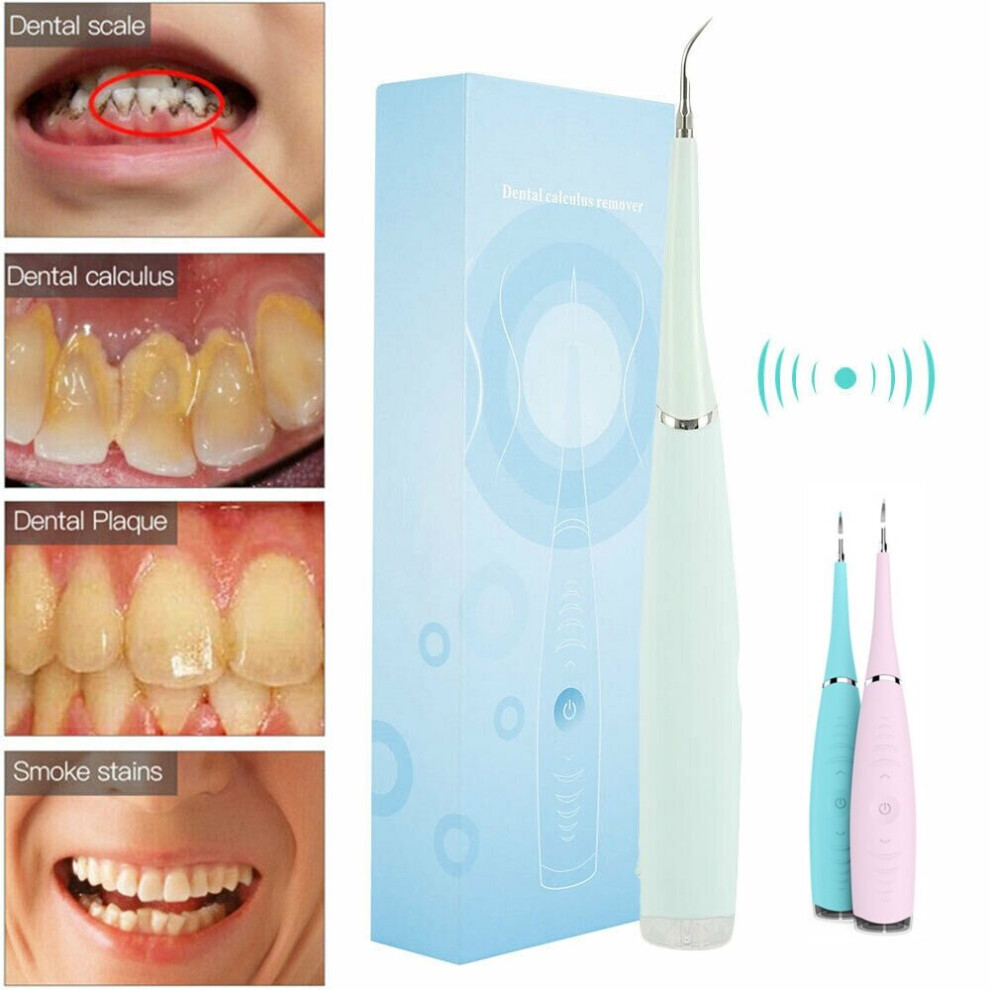 Blue (Blue) Teeth Stain Cleaner Ultrasonic Oral Irrigator