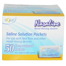 Squip, Nasaline, Nasal Rinsingsystem, 50 Vormischte Pakete