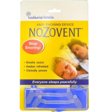 Scandinavian Formulas, NoZovent Anti-Snoring Device, 2 Medium Size