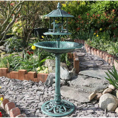Kingfisher Kingfisher BB01 Ormanental Bird Bath & Table 2
