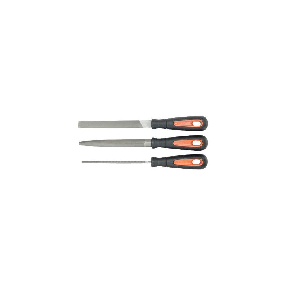 Bahco 1-473-08-2-2 Ergo Professional File Set 3 Piece 200Mm