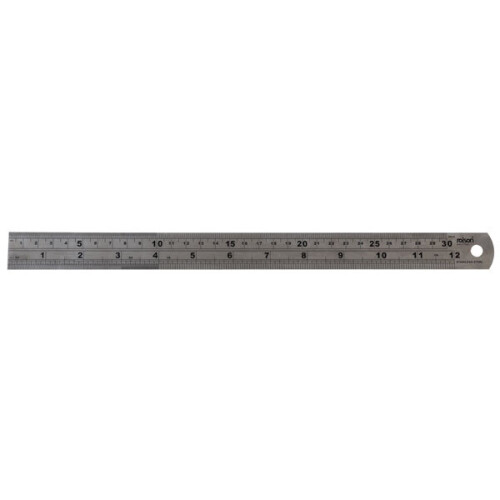 Rolson Rolson 50824 300mm Stainless Steel Ruler