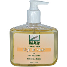 Tea Tree Therapy, Antiseptische Flüssigseife, Mit Teebaumöl, 8 fl oz (236 ml)