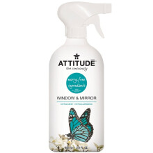 ATTITUDE, Window & Mirror Cleaner, Citrus Zest, 27.1 fl oz (800 ml)