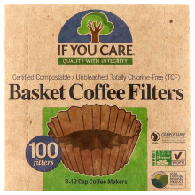 If You Care, Kaffeefilter für Filtertüten, 100 Filter
