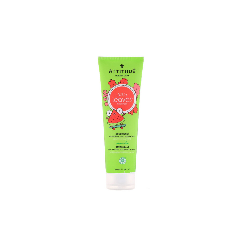 , Little Leaves Science, Conditioner, Watermelon & Coco, 240Ml Attitude