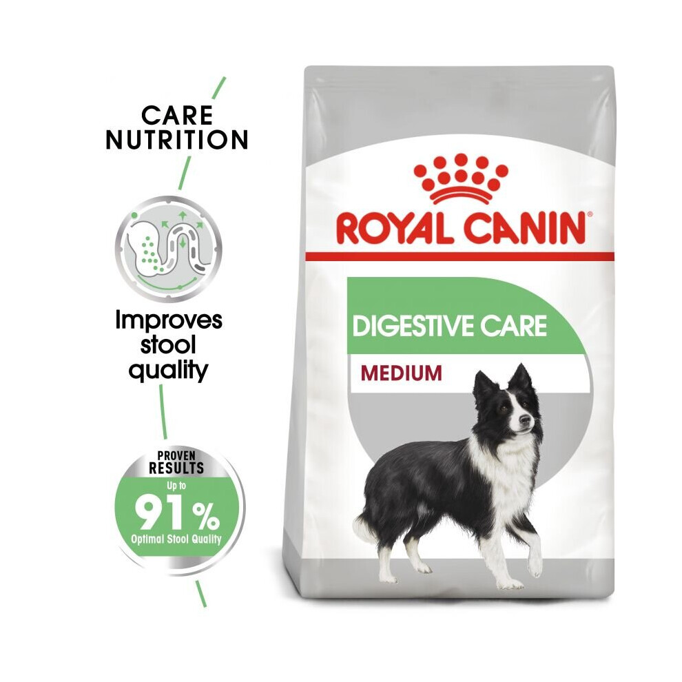 (3kg bag) Adult Dry Dog Food Medium Digestive Care Royal Canin