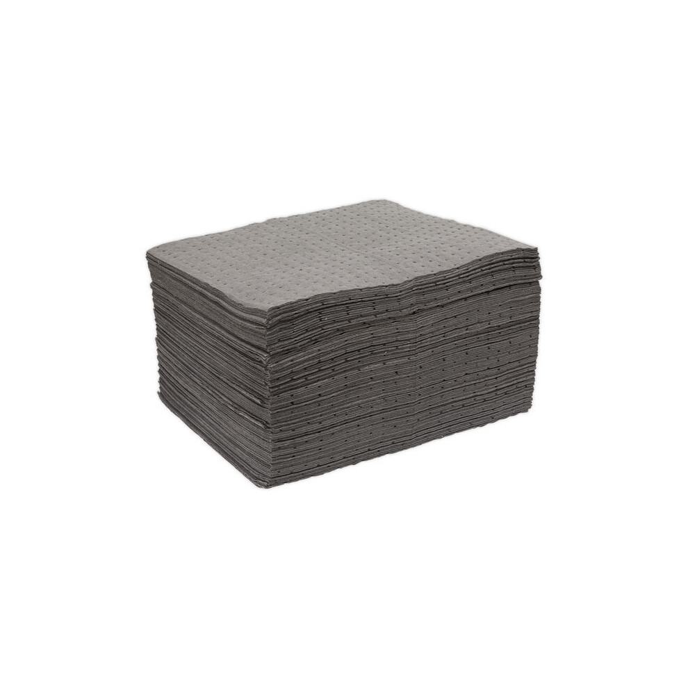 Sealey SAP01 Spill Absorbent Pads Pack of 100