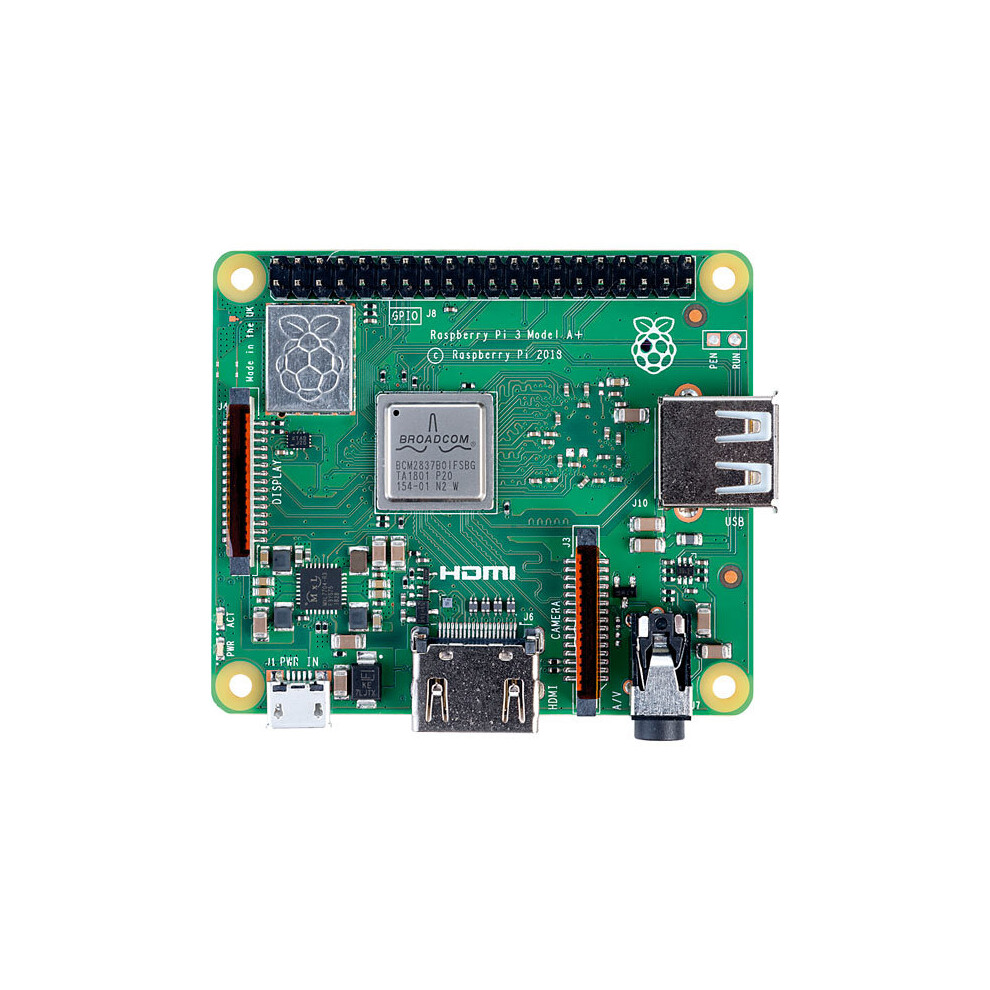 Raspberry Pi RPI3-MODAP Pi 3 Model A+ 512MB Quad Core WiFi & Bluetooth