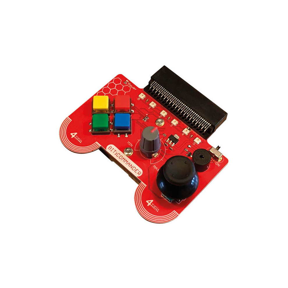 4Tronix Bit:commander Game Pad For Bbc Micro:bit 8438524612430