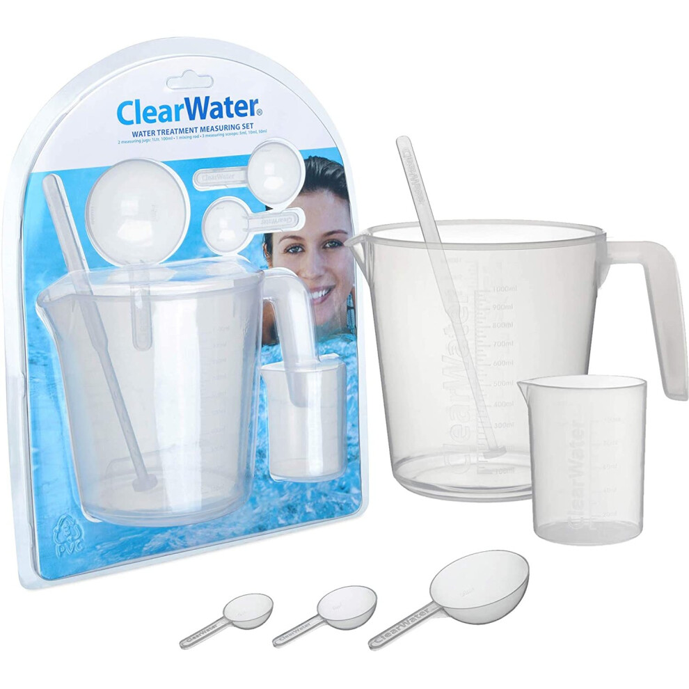 Clearwater Measuring Set For Swimming Pool And Hot Tub Chemical Treatment