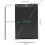 12" LCD Tablet Drawing Writing Board Kid Notepad eWriter Digital Graphic Gifts 11
