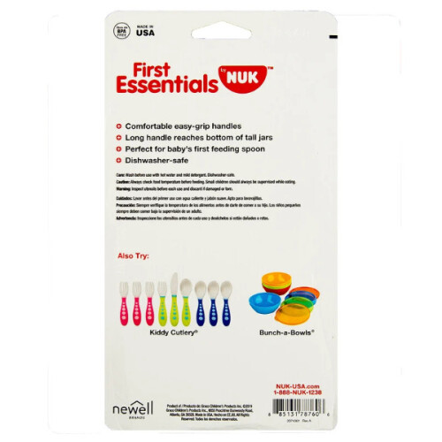 NUK, Gerber Rest Easy Spoons, 6 Spoons 2