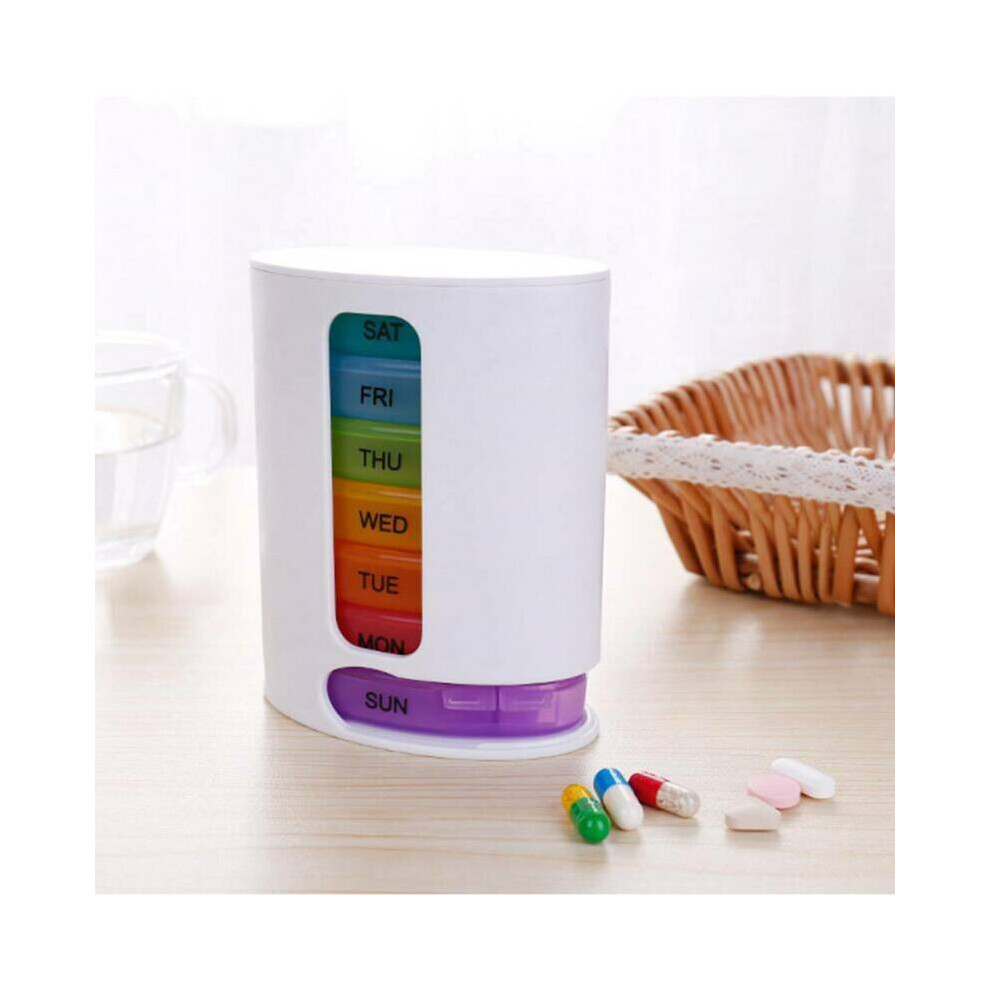 Weekly Daily Pill Box Organiser Tablet Medicine Holder Storage Dispenser 7 Day