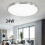 24W φως οροφής LED Round Flush Mount οροφής Downlight Fashion Easy UK 1