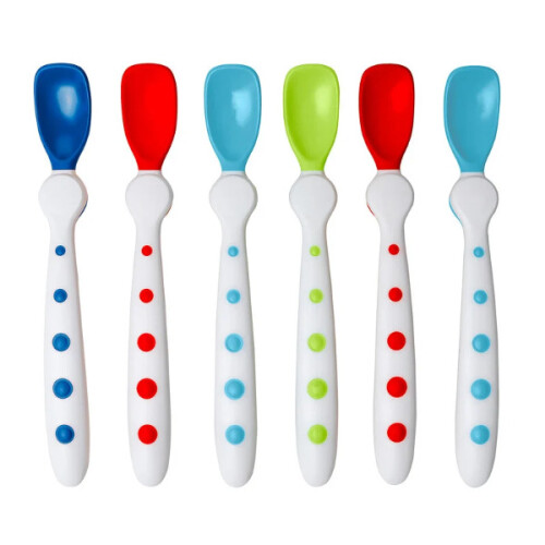 NUK, Gerber Rest Easy Spoons, 6 Spoons